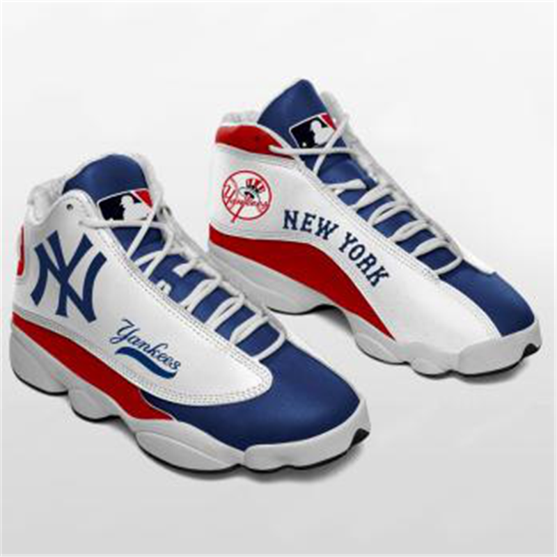Men's New York Yankees Limited Edition AJ13 Sneakers 001 Men's New York Yankees Limited Edition AJ13 Sneakers 001